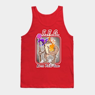 raptor playing games Tank Top